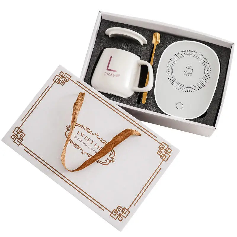 SET TAZA CALENTADORA ELÉCTRICA