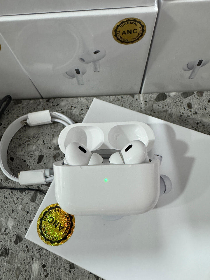 AIRPODS 2DA. GENERACIÓN CON ANC – LOGO Y CINTILLO DE SEGURIDAD