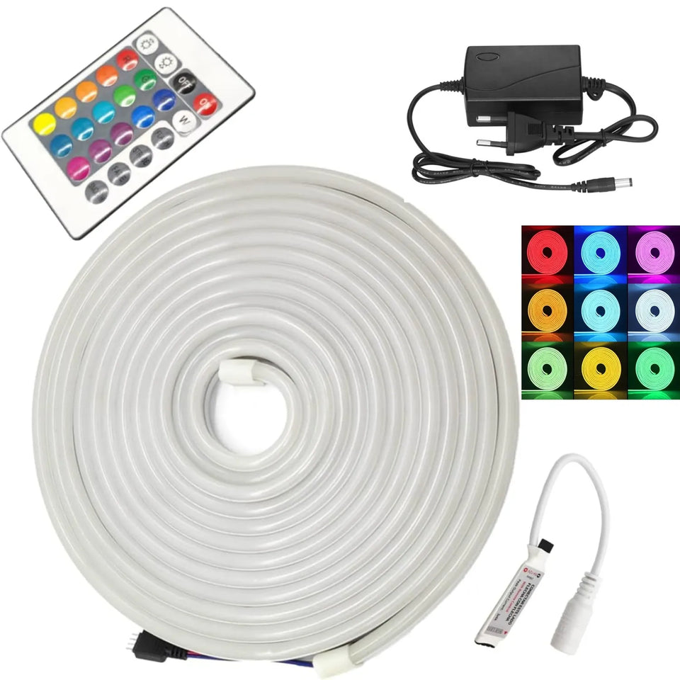 LUCES LED NEÓN RGB 5 METROS